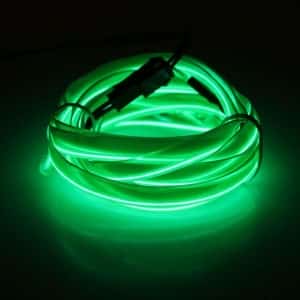 C2R Неоновая нить для подсветки салона LGX-G3 зеленый 3м