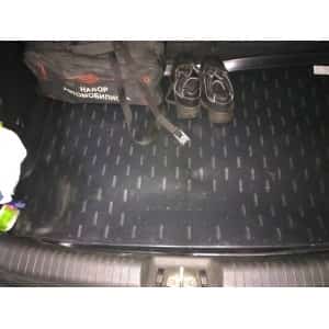 Locker коврик в багажник пластик Hyundai Solaris с 2011г хэтчбек