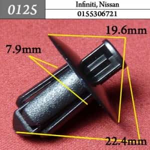 0125 Клипса пистон для Infiniti Nissan