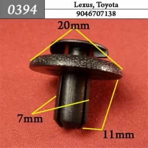 0394 Клипса пистон для Lexus Toyota