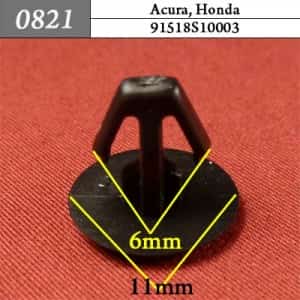 0821 Клипса пистон для Acura Honda