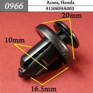 0966 Клипса пистон для Acura Honda