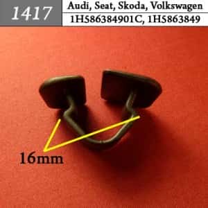 1417 Клипса пистон для Audi Seat Skoda Volkswagen