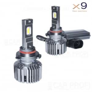 Car Profi X9 лампы LED 2шт HB3 (9005) 12-24В 40W 5000K 5000Lm гарантия 6мес