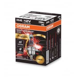 Osram лампа H4 Night Breaker +200% 12V 60/55W 1шт