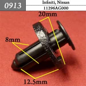 0913 Клипса пистон для Infiniti Nissan