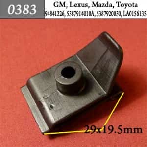 0383 Клипса пистон для GM Lexus Mazda Toyota