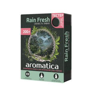 Aromatica ароматизатор под сиденье Rain Fresh 200гр