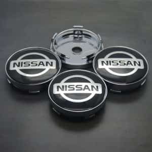 Колпачок ступицы Nissan 60/57 черный TechLine КиК Слик (198788)