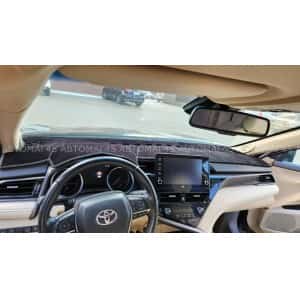 Накидка на панель Toyota Camry V70 2017-2021г алькантара