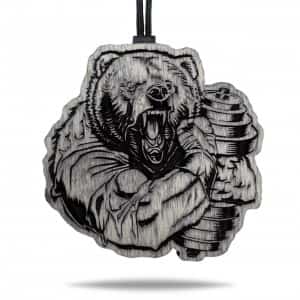Aroma Bar Ароматизатор подвесной Медведь c гантелей