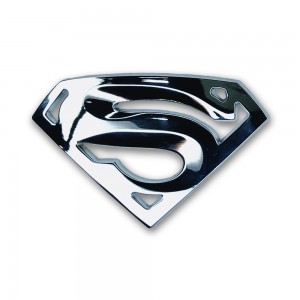 Шильдик Супермен металл 55*80мм 1шт SHK 066