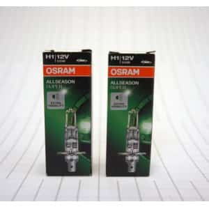 Osram лампа H1 Allseason super +30% 12V 55W