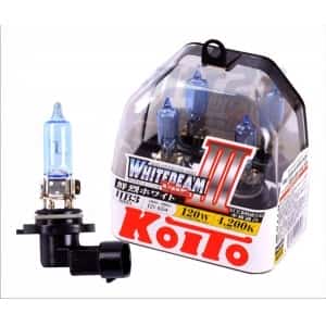 KOITO лампа WhiteBeam3 HB3 9005 12V 55W 4200K 2шт
