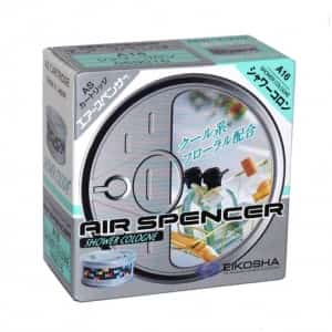EIKOSHA Air Spencer ароматизатор на панель меловой Shower Cologone Кельнский дождь Япония A-16