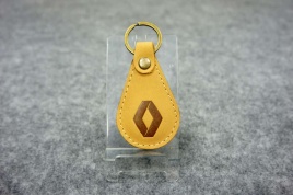 Брелок  на ключ Renault кожа  