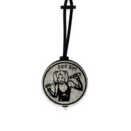 Aroma Bar Ароматизатор подвесной Bad Girl черно-белый