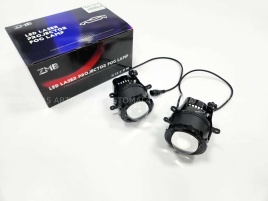ZMB Фары противотуманные 1 линза  Lada Vesta X-Ray и иномарки LED 50W 6000LM 2шт гарантия 5 мес