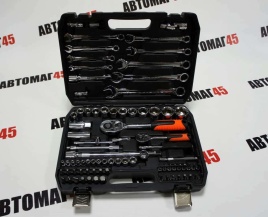 KINGQUEEN  набор инструментов 82 предмета 1/2" 1/4"  