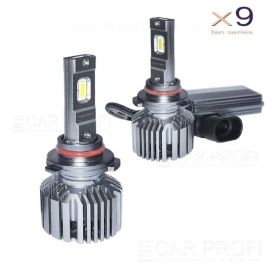 Carprofi X9 лампы LED 2шт HB3 (9005) 12В 40W 5000K 5000Lm гарантия 6мес   