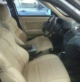 Экстрим  чехлы универсальные экокожа бежевый бежевый комплект   