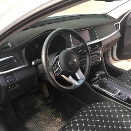 Накидка на панель Kia Optima Киа Оптима 2016-2020г кузов JF карпет Maximal