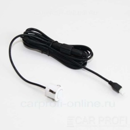 Carprofi  универсальный датчик для парктроника D 18мм белый 1шт   