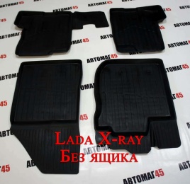Коврики  в салон LADA X-Ray оптима без ящика комплект 4шт   