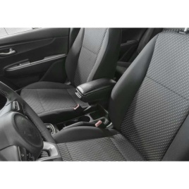 Подлокотник  Kia Rio 2017-2022г X-Line 2017-2022г Solaris 2017-2025г штатный вставной в подстаканик