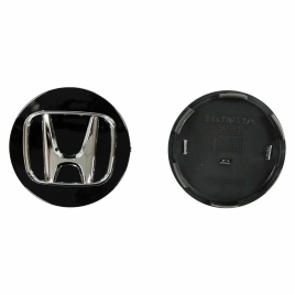 Колпачок ступицы Honda 70/65 черный глянец 44732-S9A-A00 (191044)