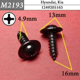 М2193 Автокрепеж металлический 