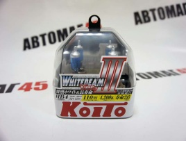 KOITO  лампа WhiteBeam3 HВ4 9006 12V 55W 4200K 2шт   