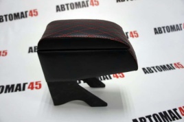 Подлокотник  ВАЗ 2108 2109 21099 2113 2114 2115 черный ромб экокожа   