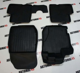 Коврики  в салон Renault Kaptur c 2016г Renault Duster 2017-2021г 1 поколение комплект 4шт   