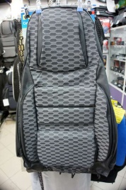 Авточехлы  Нива трехдверная до 11.2019г 21213 21214 жаккард серый   