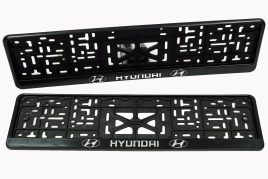 Рамка  номерного знака Hyundai   