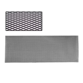 Meshmsk  защитная сетка на решетку радиатора ячейка 25мм 100х50см черная   