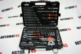 KINGQUEEN  набор инструментов 121 предмет 1/2" 1/4" 1/8"   