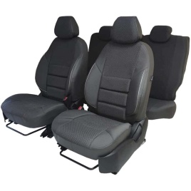 Авточехлы  Daewoo Matiz Дэу Матиз жаккард серый A10  