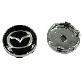 Колпачок ступицы Mazda 60/57 черный TechLine Кик Слик NZDK 003