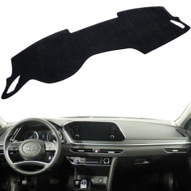 Накидка на панель Hyundai Sonata Хендай Соната DN8 2019-2022г карпет  