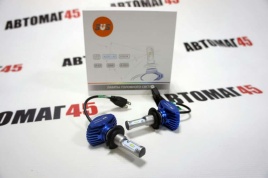 SVS S1  plus чип CSP LED 2шт H7 12В 30W 5000К 4000Lm с обманкой гарантия 5 мес   