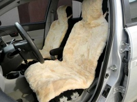 Накидки  короткий ворс серый матовый 140х55см 2шт   