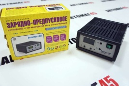 Вымпел-50 З/У для АКБ 15А до 180а/ч Автомат Светодиод-й дисплей Предпусковой запуск ориг гарант 1год