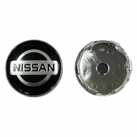 Колпачок ступицы Nissan 60/57 черный TechLine КиК Слик (198788)
