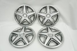 Star НХЛ  колпаки R15 серебро комплект   