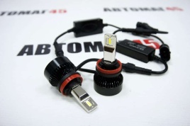 Sariti K5 LED 2шт H11 12В 50W 6000K 5000Lm с обманкой гарантия 6мес   