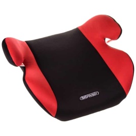 Skyway  автокресло бустер подушка Школьник1 22-36 кг 6-12 лет черно-красное   