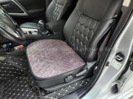 Maximal  Накидка на сиденье на силиконе велюр серый 55 x 50 см 1шт   