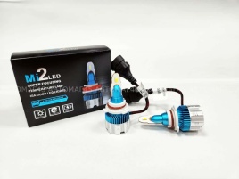 C2R MI2 чип CSP LED 2шт HB4 9006 26В 6500К 2000Lm гарантия 4мес   